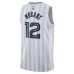 Maillot NBA Memphis Grizzlies Ja Morant Nike 2025-26 City Edition Gris Swingman - Homme